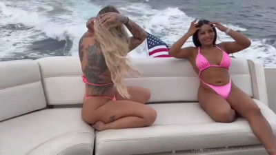 Kali Roses, Brandylicious - Boat Threesome