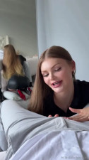 OnlyFans - Mila Sobolov - Cheating Fantasy Fucking Your Secretaries Throat, Pussy And Ass