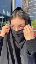 OnlyFans - Ruth Lee - Hijabi Babe's Dirty Secret - A Public Bathroom Adventure